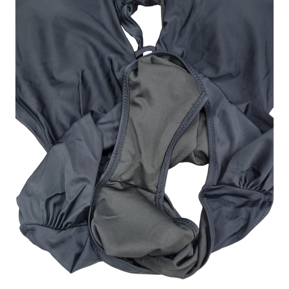 Black Twist Front One Piece Fashion Nova - Picture 12 of 12